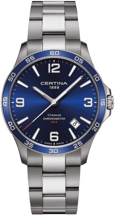 Certina DS-8 Quartz Precidrive Chronometer Titanium C033.851.44.047.00