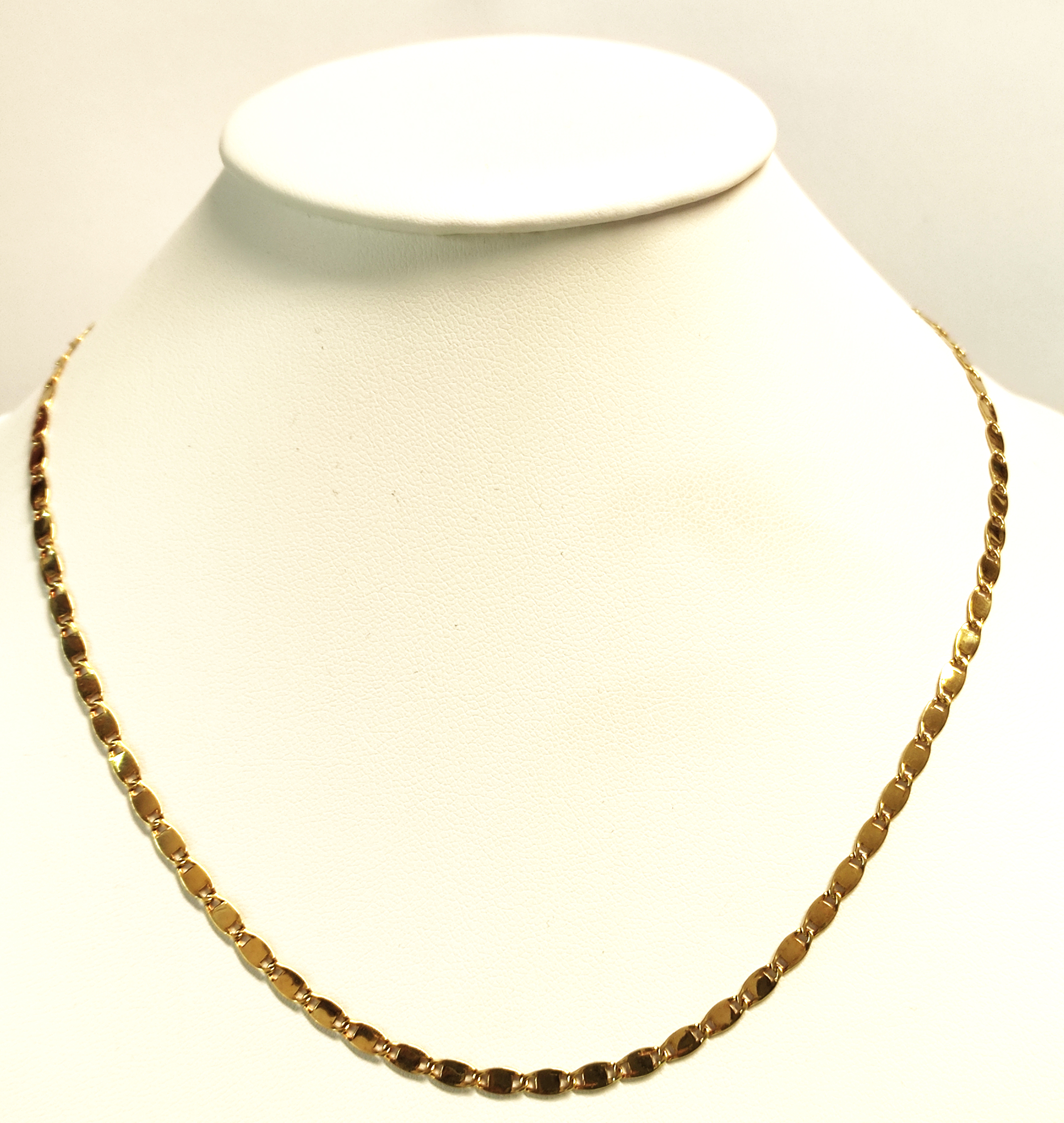 Zlatý řetízek, délka 50 cm, š. 3,25 mm
