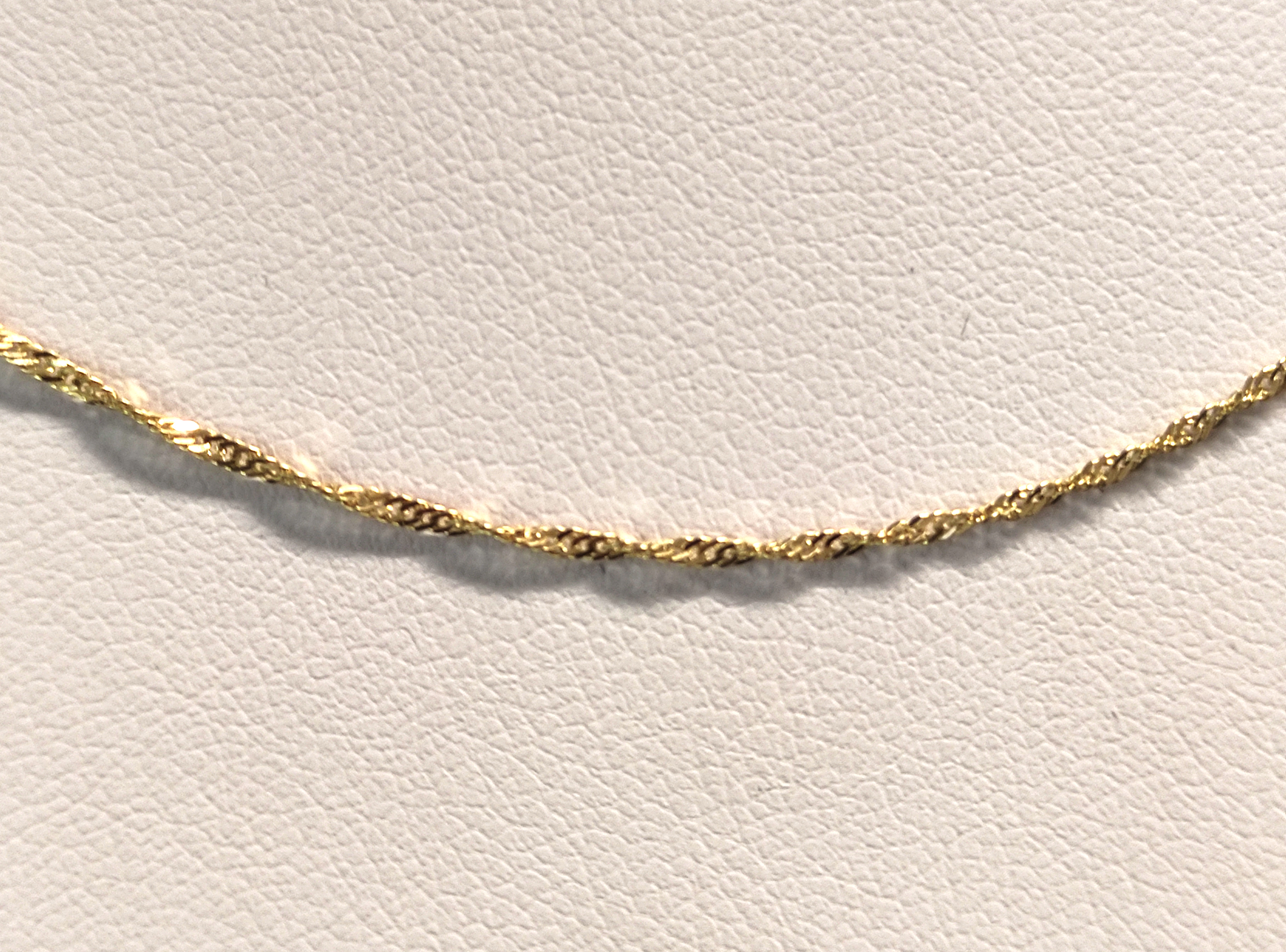 Zlatý řetízek LAMBÁDA délka 50cm, š. 1,1 mm