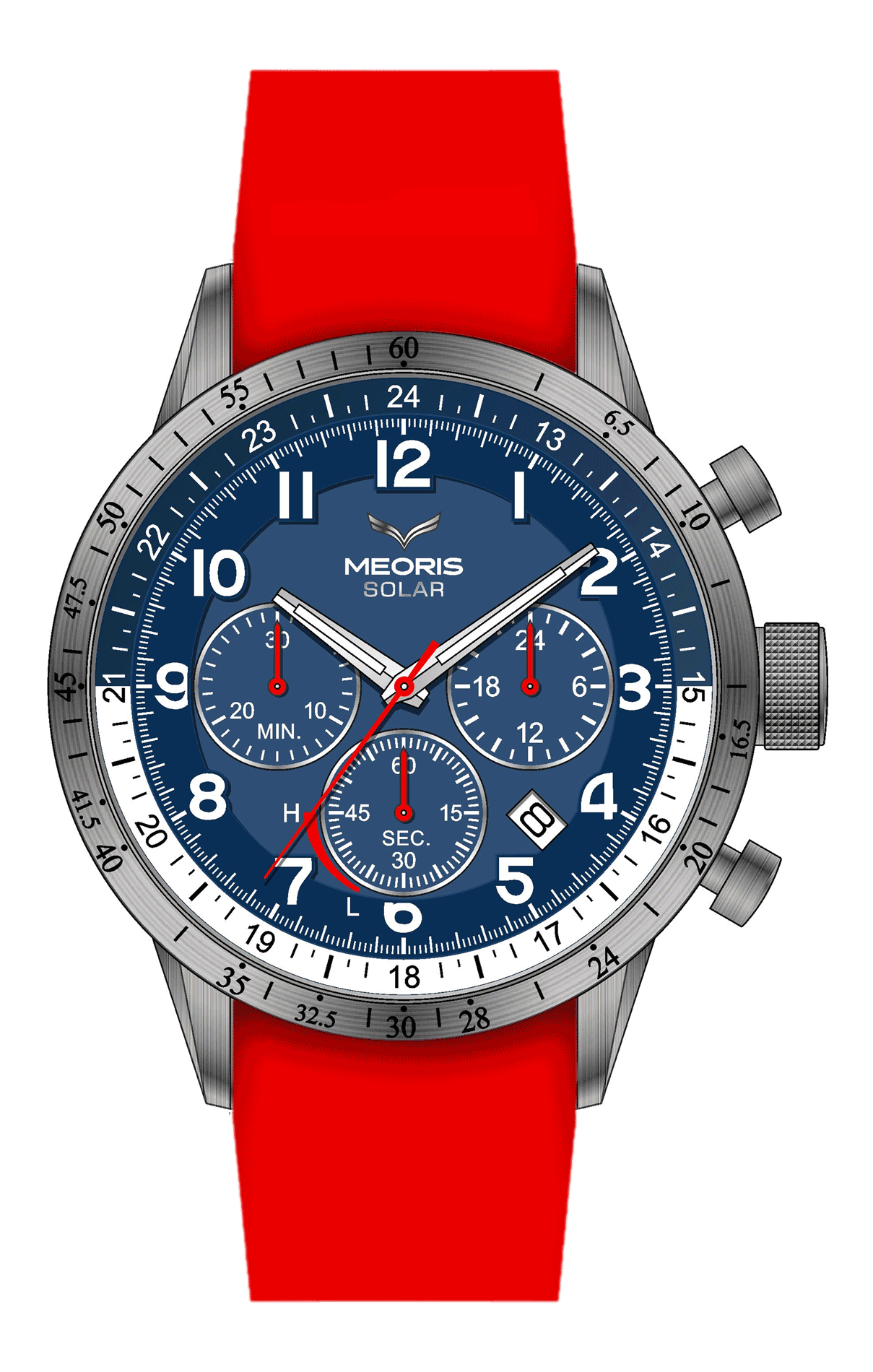 SOLAR CHRONOGRAF SUPERTITANIUM BLU – T