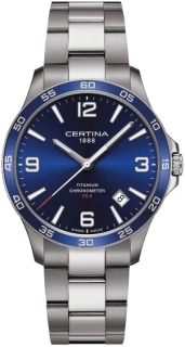 Certina DS-8 Quartz Precidrive Chronometer Titanium C033.851.44.047.00